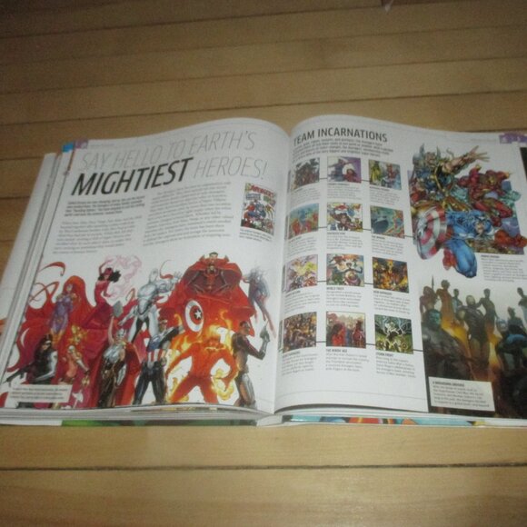 Marvel Avengers Encyclopedia (2016) Marvel Comics Hardcover - Picture 8 of 11